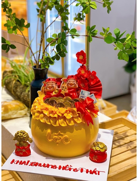 Mẫu bánh khai trương