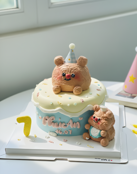 Bánh kem bắt thú