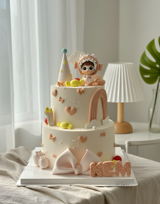 Bánh kem cho Bé Gái