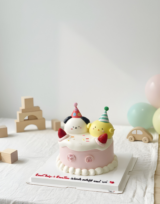 Bánh kem bắt thú