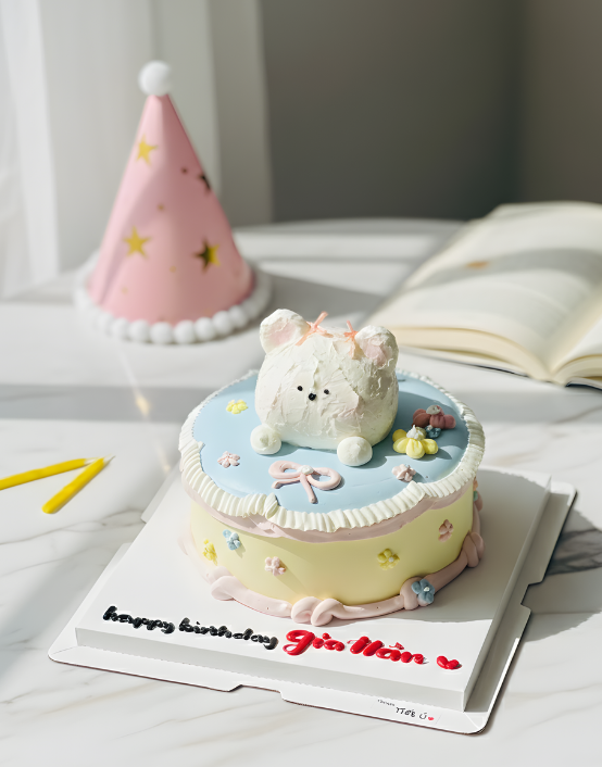 Bánh kem bắt thú