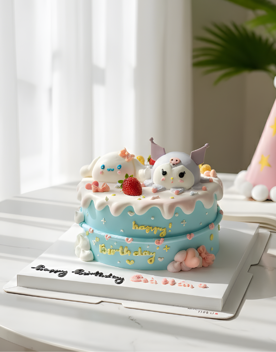 Bánh kem bắt thú