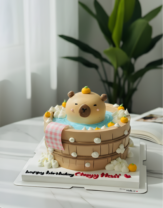 Bánh kem bắt thú