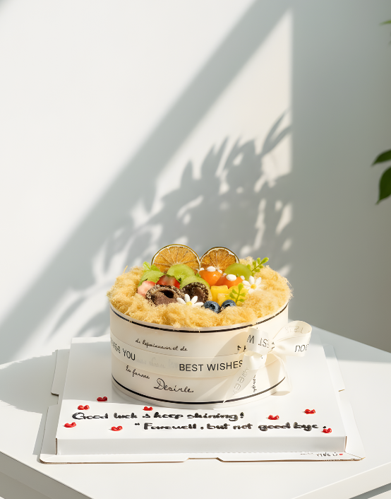 Bông lan trứng muối trang trí đơn giản