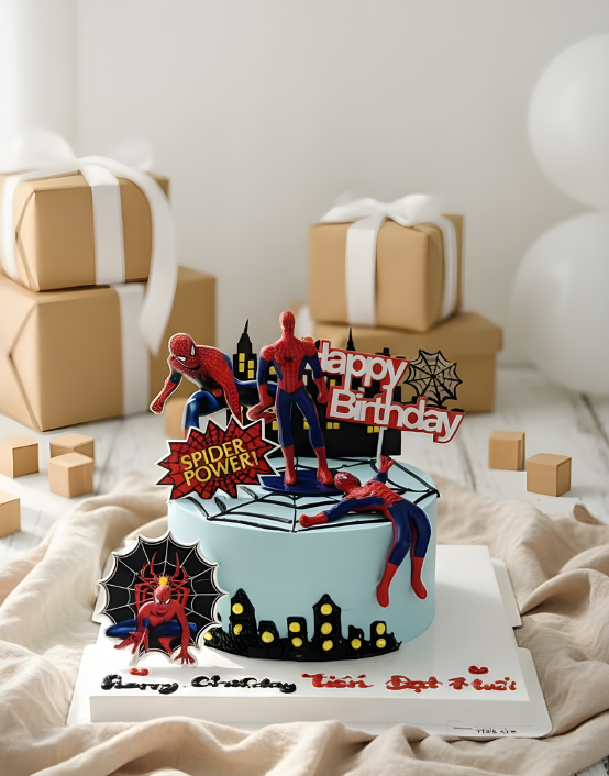 Bánh kem người nhện