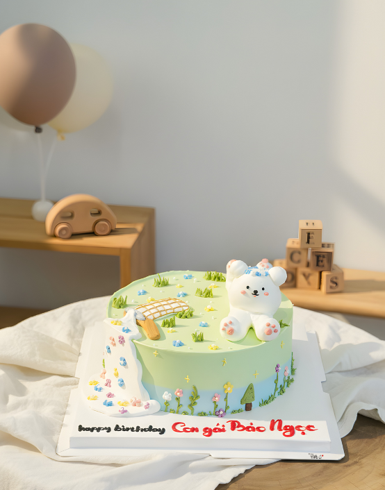 Bánh kem bắt thú