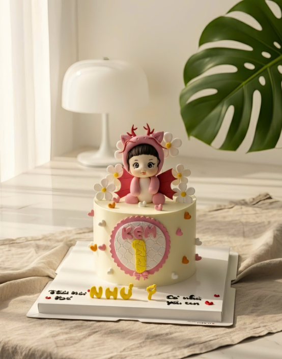 Bánh kem cho Bé Gái