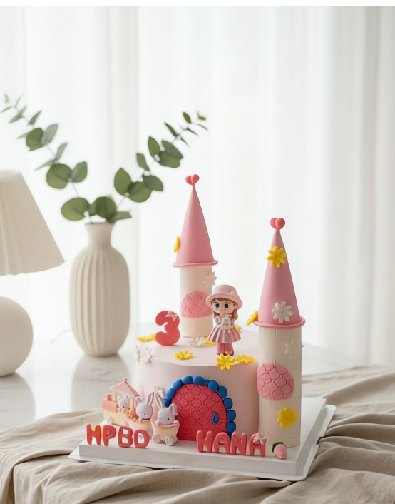 Bánh kem cho Bé Gái